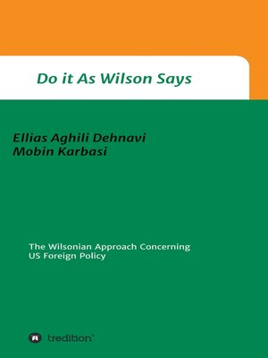 cover image of Do It As Wilson Says